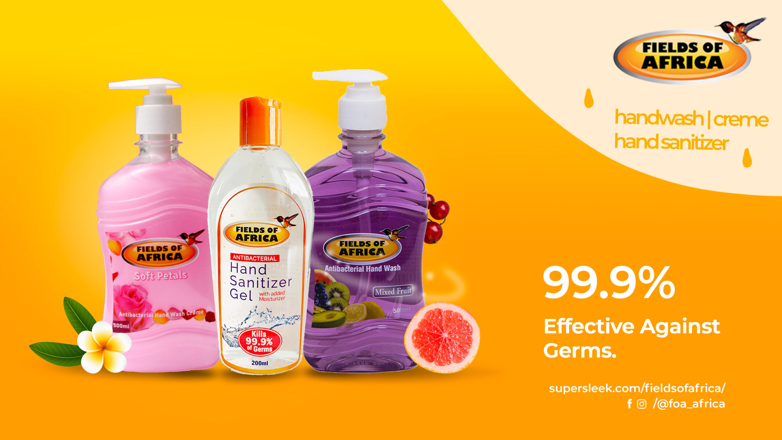 Best hand wash and sanitizer in Kenya- Fields of Africa